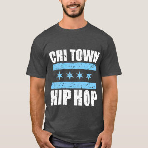 Chi-Town Hiphop Head  T-Shirt