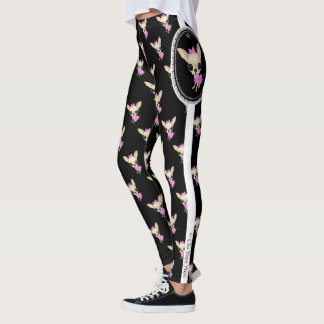 Chi Yum Yum leggings - LG Logo - Blk