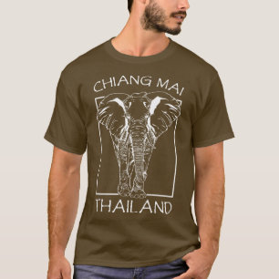 Chiang Mai Chiengmai Thailand Elephant Tropics Tra T-Shirt