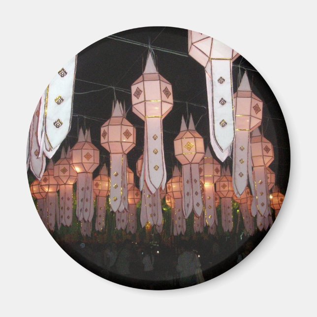 Chiang Mai Lanterns Magnet (Front)