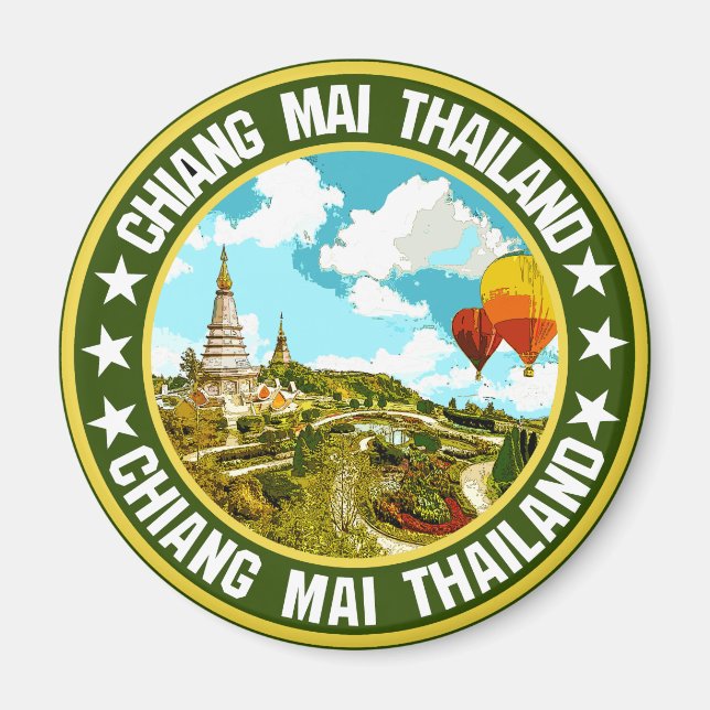Chiang Mai                                         Magnet (Front)