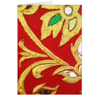 Chiang Mai mirrors and golden paint