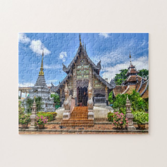 Chiang mai temple jigsaw puzzle (Horizontal)