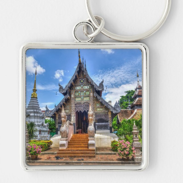 chiang mai temple key ring (Front)