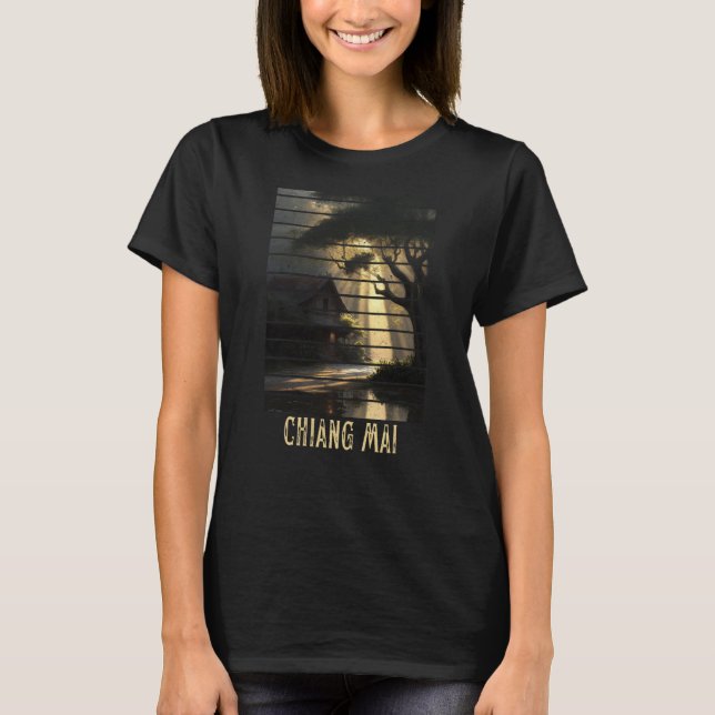 Chiang Mai Thailand Backpacking and Digital Nomad  T-Shirt (Front)