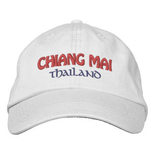 Chiang Mai, Thailand Embroidered Hat