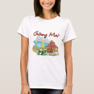 Chiang Mai, Thailand Famous City T-Shirt