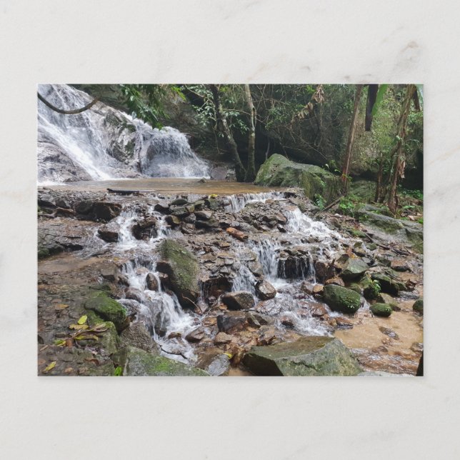 Chiang Mai Thailand Waterfalls Postcard (Front)