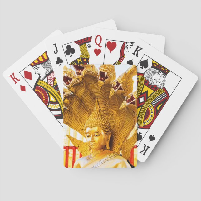 Chiang Mai Watt Pra That Doi Suthep Playing Cards (Back)