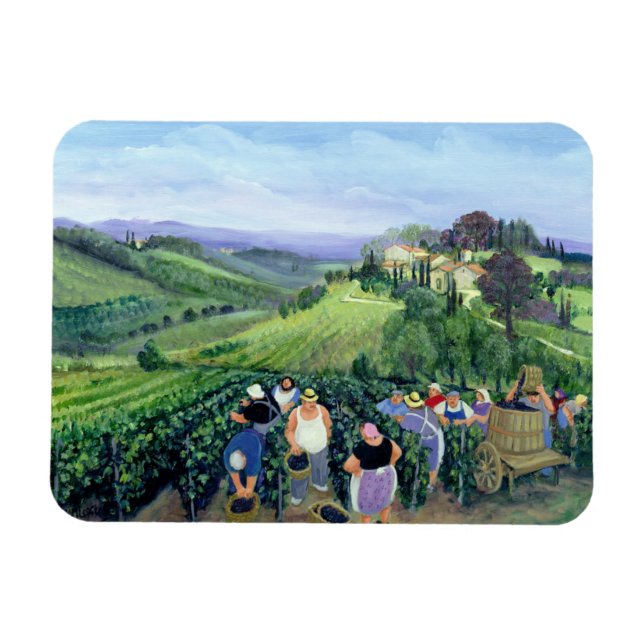 Chianti Landscape Magnet (Horizontal)