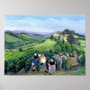 Chianti Landscape Poster
