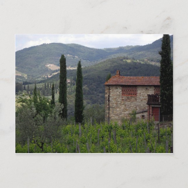 Chianti Postcard (Front)