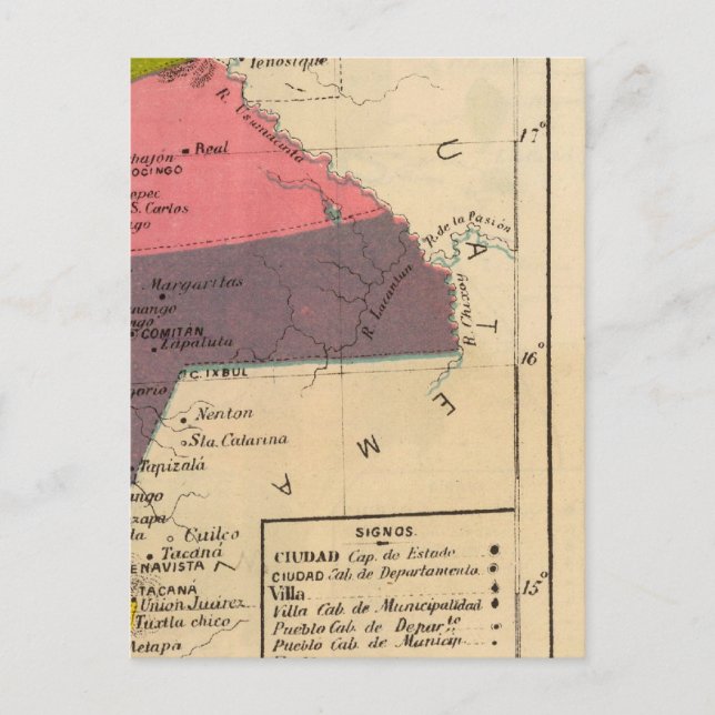 Chiapas, Mexico 2 Postcard (Front)