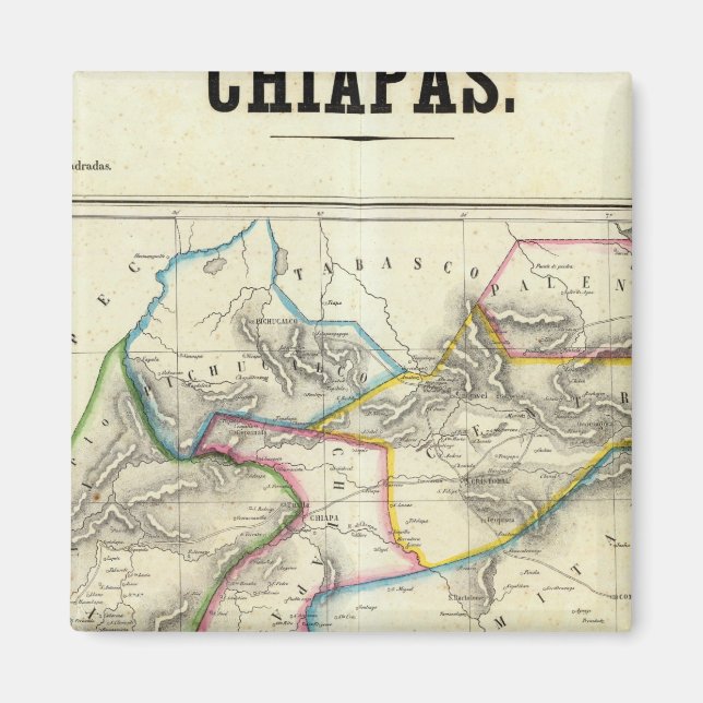 Chiapas, Mexico Magnet (Front)