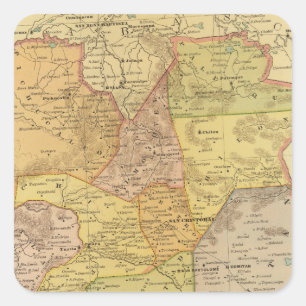 Chiapas Square Sticker