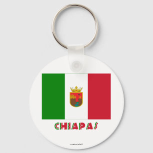 Chiapas Unofficial Flag Key Ring