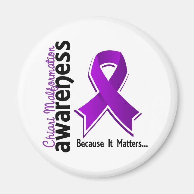 Chiari Malformation Awareness 5 Magnet (Front)