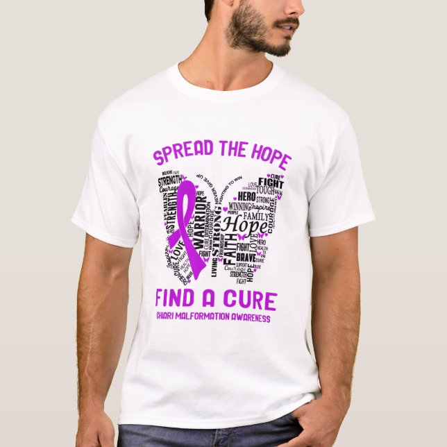 Chiari Malformation Awareness Month Ribbon Gifts T-Shirt (Front)