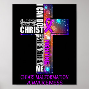 Chiari Malformation Awareness Shirt - Christmas Gi Poster