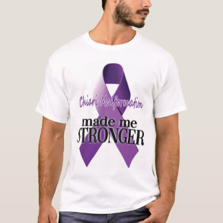 Chiari Malformation Made Me Stronger mens T-shirt