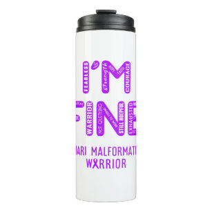 Chiari Malformation Warrior - I AM FINE Thermal Tumbler