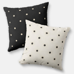 Chiaroscuro Polka Dots Reversible 2-Sided Cushion