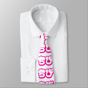 Chibi ちび Japanese Nihongo Hiragana Script Tie