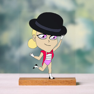 chibi   acrylic sign