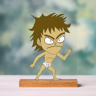 chibi acrylic sign