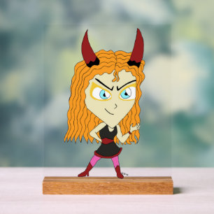 chibi  acrylic sign