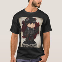 Chibi Armored COG‑Style Soldier