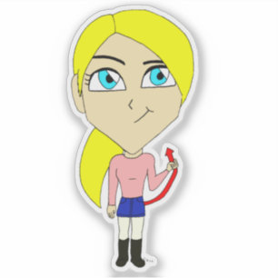 chibi "bad" girl