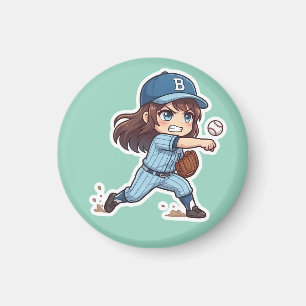 Chibi Baseball 2026 Edition - Pitcher Release Magnet