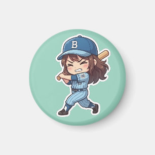 Chibi Baseball Edition - Heavy Hitter Magnet