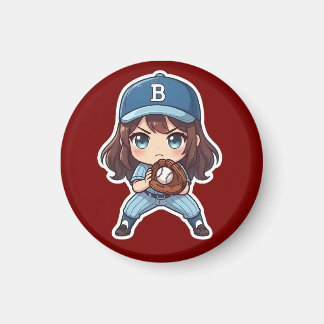 Chibi Baseball Edition - Ready Stance Magnet