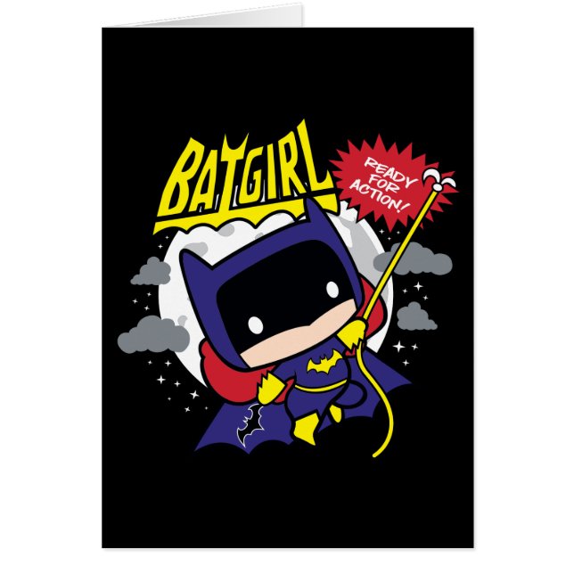 Chibi Batgirl Ready For Action (Front)