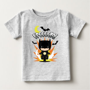 Chibi Batman Batcycle Baby T-Shirt