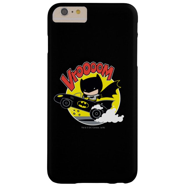 Chibi Batman In The Batmobile Case-Mate iPhone Case (Back)