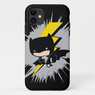 Chibi Batman Lightning Kick Case-Mate iPhone Case