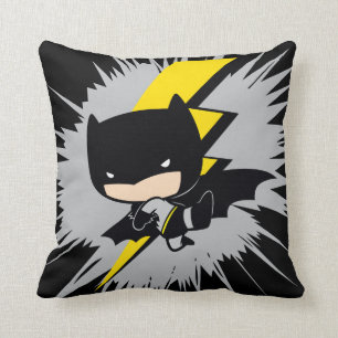 Chibi Batman Lightning Kick Cushion