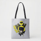 Chibi Batman Scaling The City