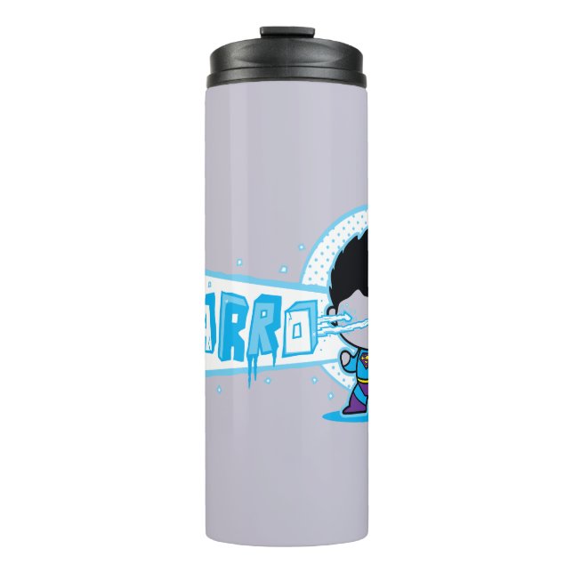 Chibi Bizarro Arctic Vision Thermal Tumbler (Front)