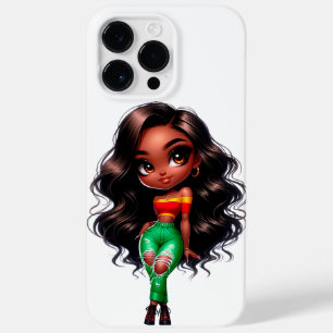 Chibi Black Girl Ipone Case