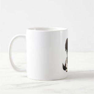 Chibi Border Collie Coffee Mug