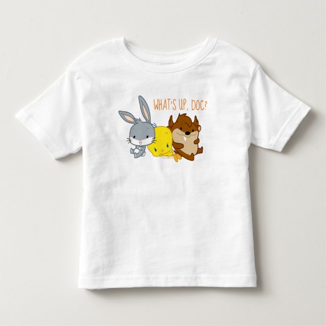 Chibi BUGS BUNNY™, TWEETY™, & TAZ™ Toddler T-Shirt (Front)