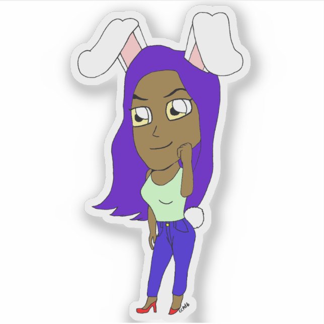 Chibi Bunnygirl (Front)