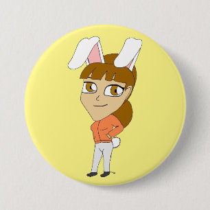 chibi bunnygirl button