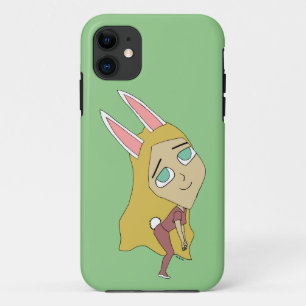 chibi bunnygirl   iPhone 11 case