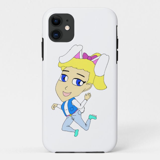 chibi bunnygirl Case-Mate iPhone case (Back)