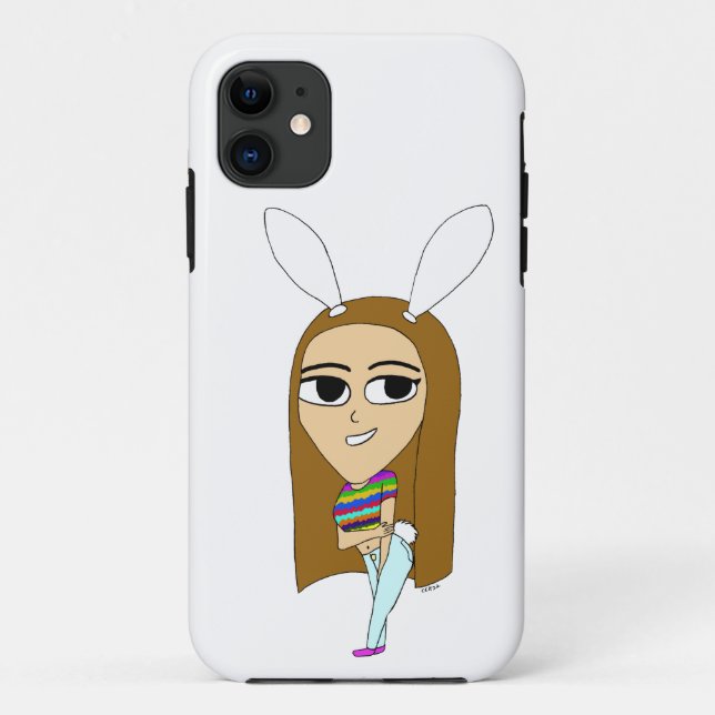 chibi bunnygirl   Case-Mate iPhone case (Back)